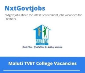 Maluti College English Communication Lecturer Vacancies Apply now @malutitvet.co.za 