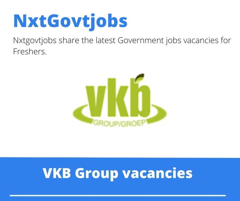 VKB Group Quality Control Officer Vacancies In Reitz 2022
