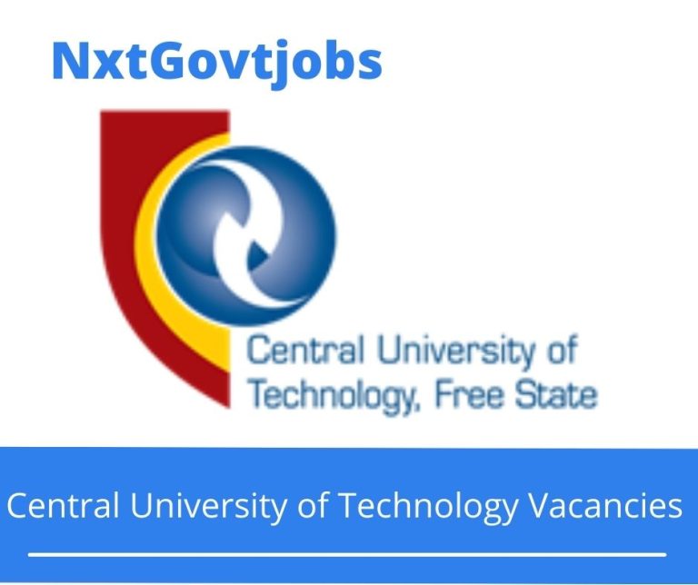 Central University of Technology nGAP Lecturer Sesotho Vacancies in Bloemfontein 2023