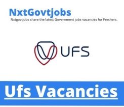 Ufs Vacancies