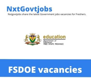 Department of Education Principal Network Controller Vacancies in Bloemfontein 2023