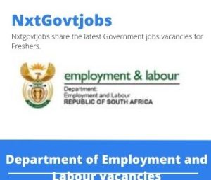 Department of Employment And Labour Inspector Vacancies in Welkom 2023