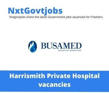 Busamed Harrismith Private Hospital Enrolled Nurse Vacancies in Harrismith 2023