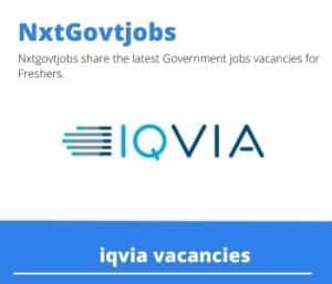 iqvia Associate Client Services Lead Vacancies in Bloemfontein – Deadline 31 Jan 2024