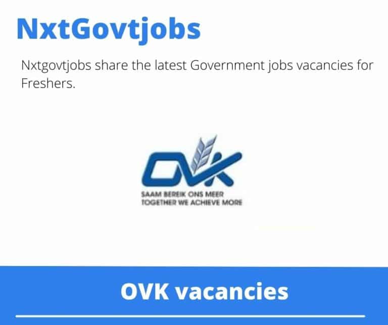 OVK Suzuki Parts Marketer Vacancies in Ficksburg – Deadline 12 Jan 2024